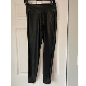 Athleta All Over Gleam black tights - size S